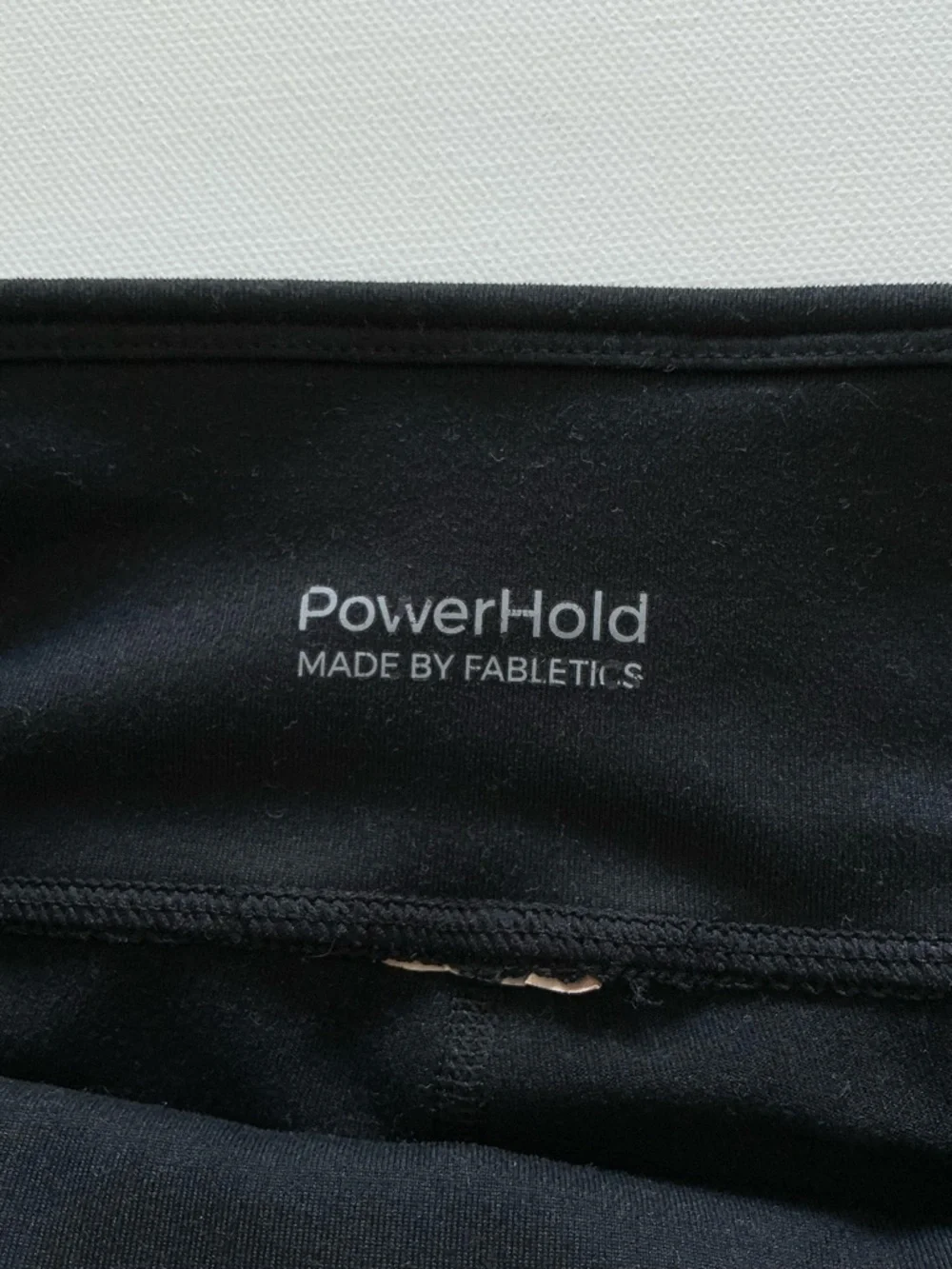Fabletics PowerHold Black Leggings Size Small High Waisted Athletic Workout - Picture 6 of 7